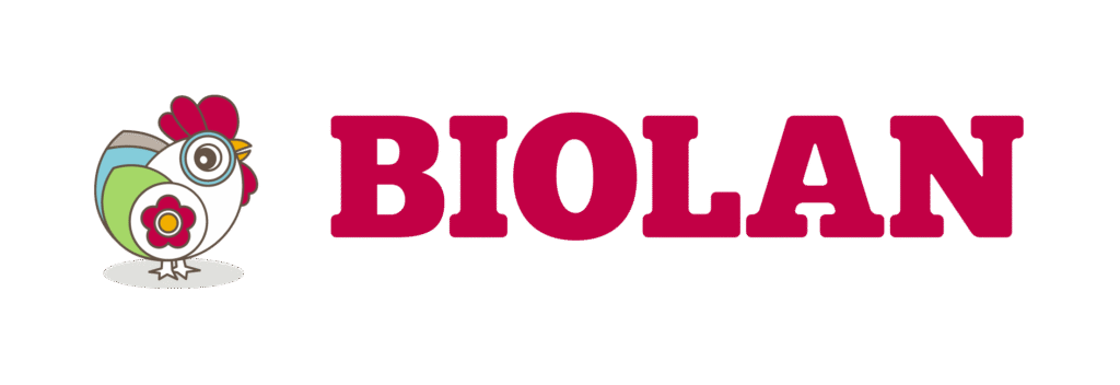 Biolan logo vaaakasuunnassa
