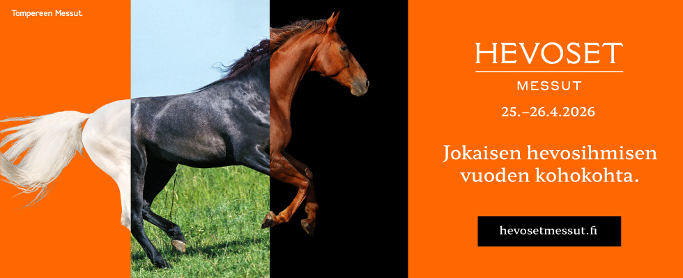 Hevoset messut banneri 